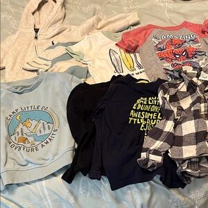 Kids Graphic and Plaid Clothing Bundle